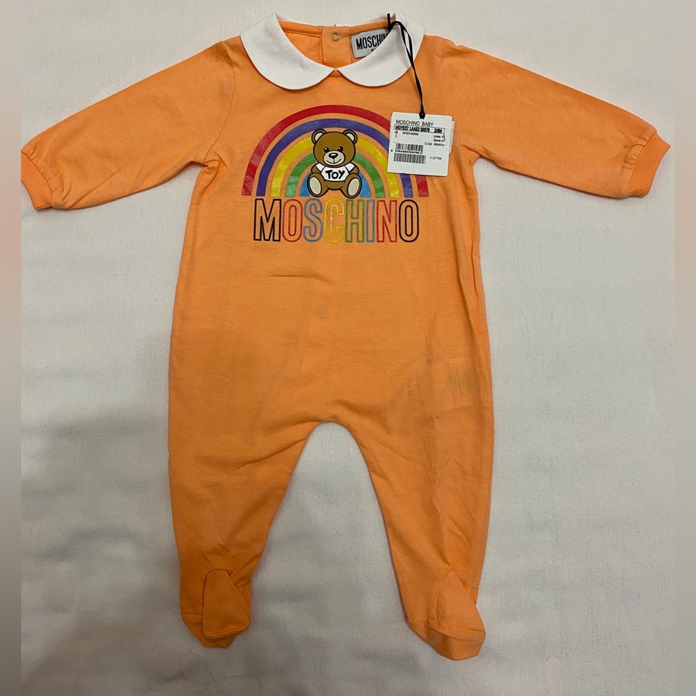 Moschino Orange Kids One Piece 3-6 months